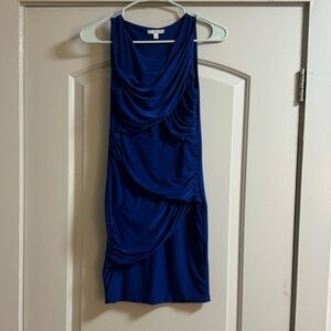 XS Blue soprano ruched dress!